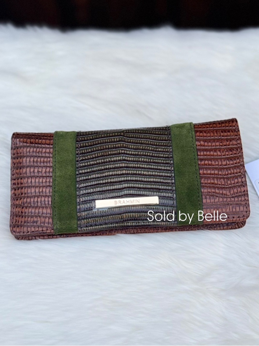 NWT Brahmin Ady Samba Highgate Leather Wallet